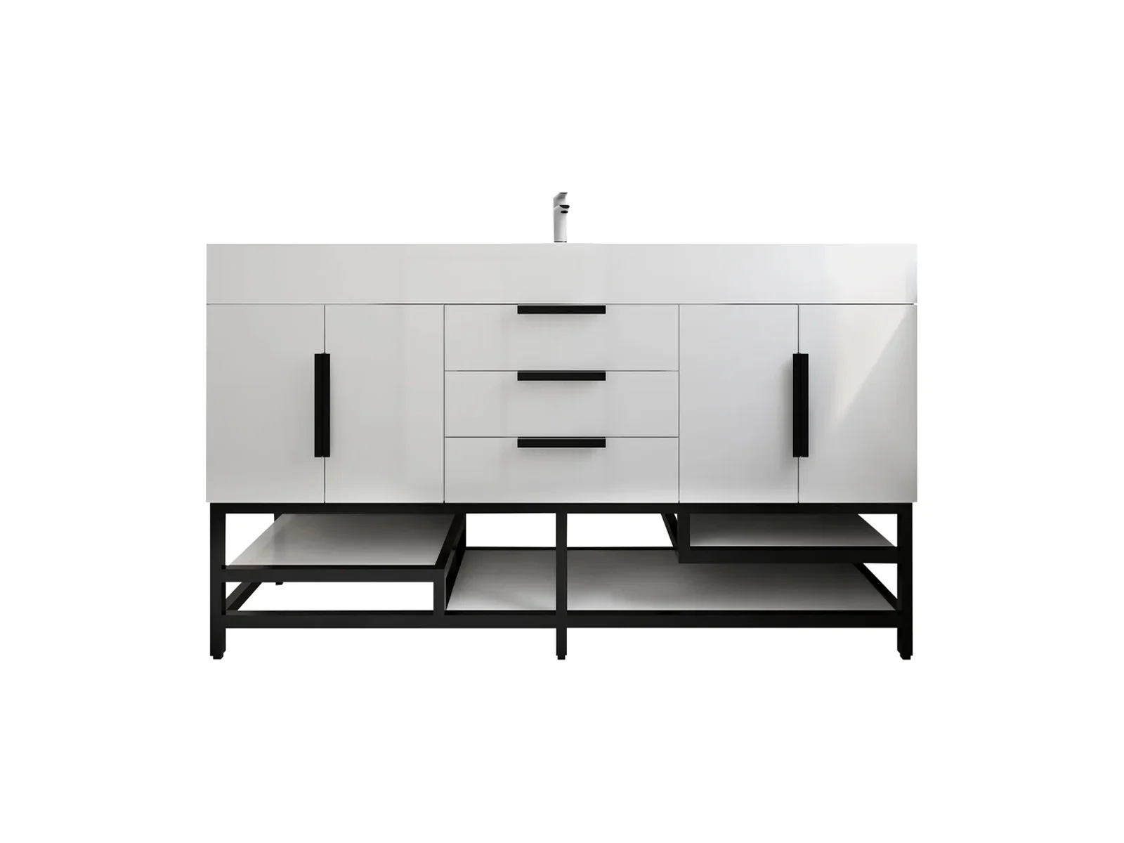 Breton Modern Vanity (24"-84") 156 Breton Modern Vanity (24"-84")