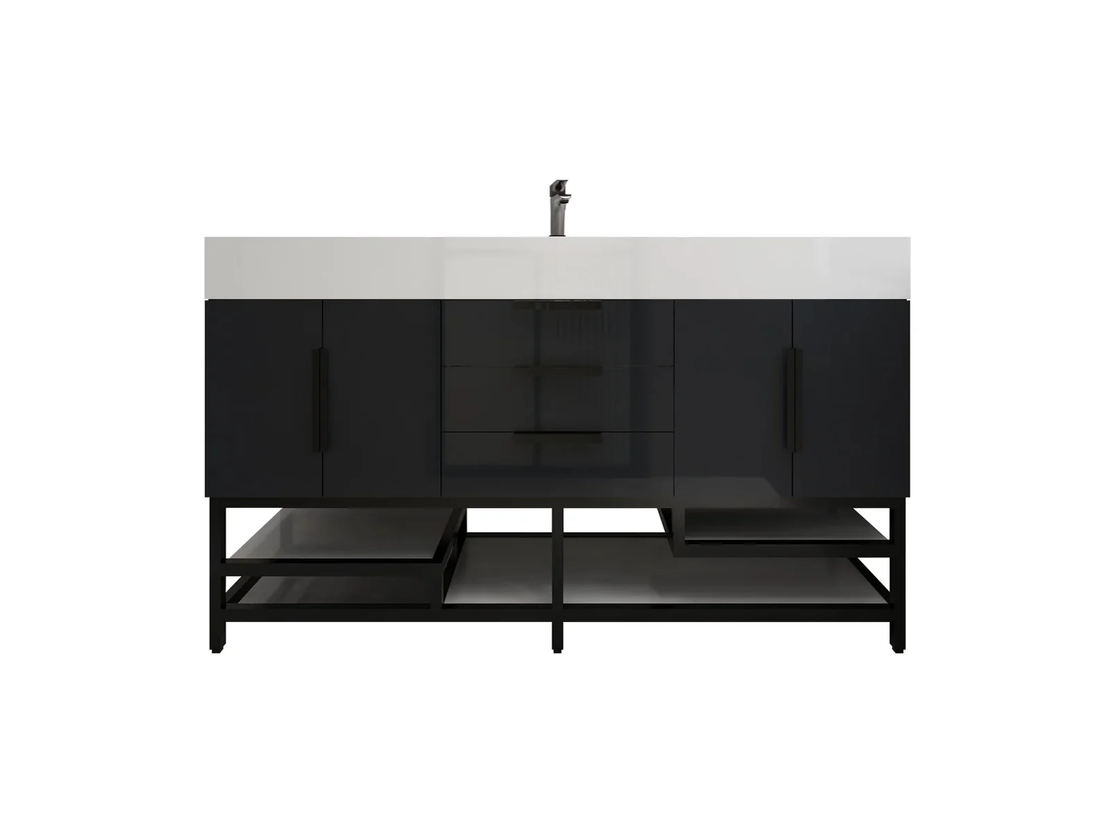 Breton Modern Vanity (24"-84") 157 Breton Modern Vanity (24"-84")