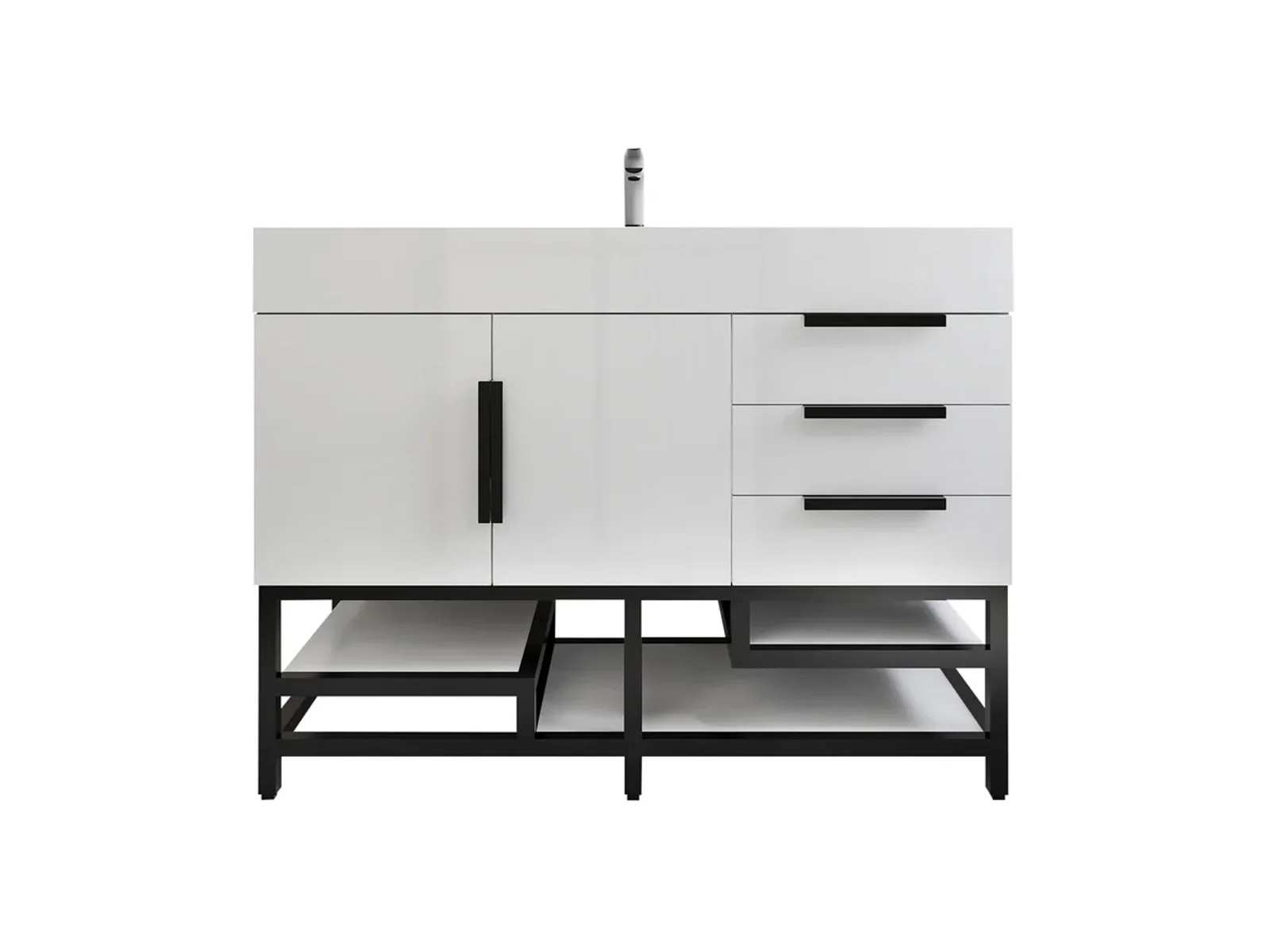 Breton Modern Vanity (24"-84") 163 Breton Modern Vanity (24"-84")