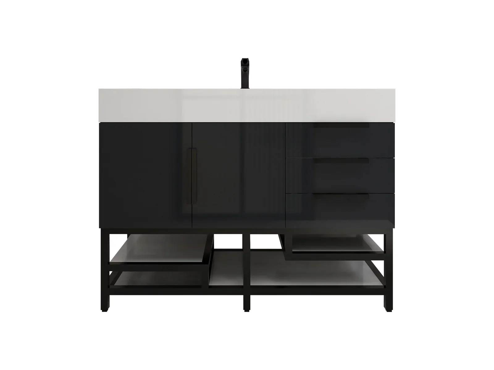 Breton Modern Vanity (24"-84") 164 Breton Modern Vanity (24"-84")