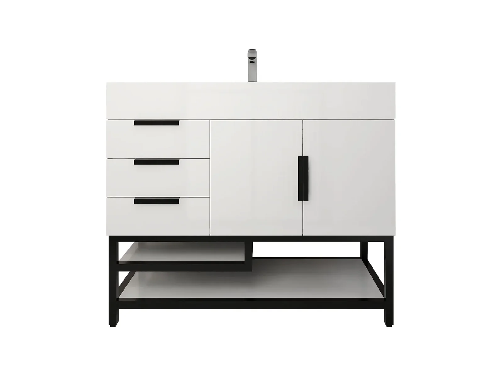 Breton Modern Vanity (24"-84") 169 Breton Modern Vanity (24"-84")