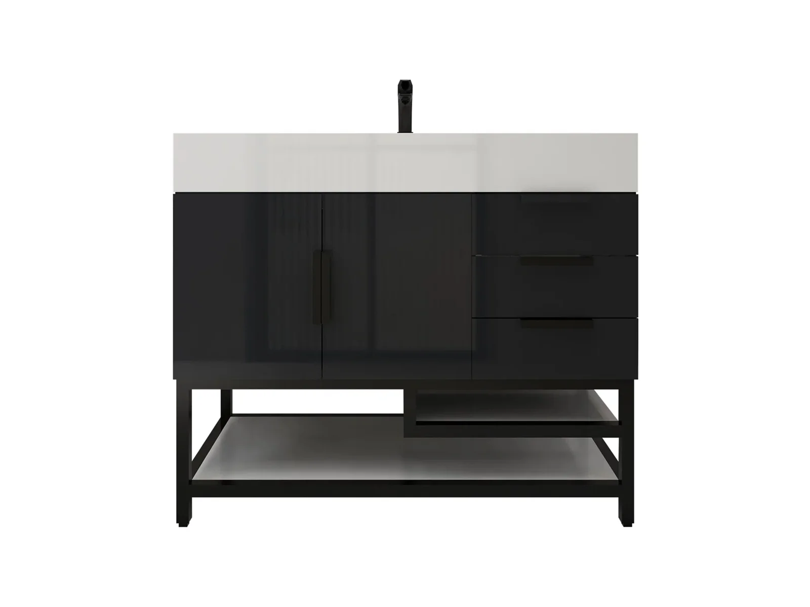 Breton Modern Vanity (24"-84") 172 Breton Modern Vanity (24"-84")