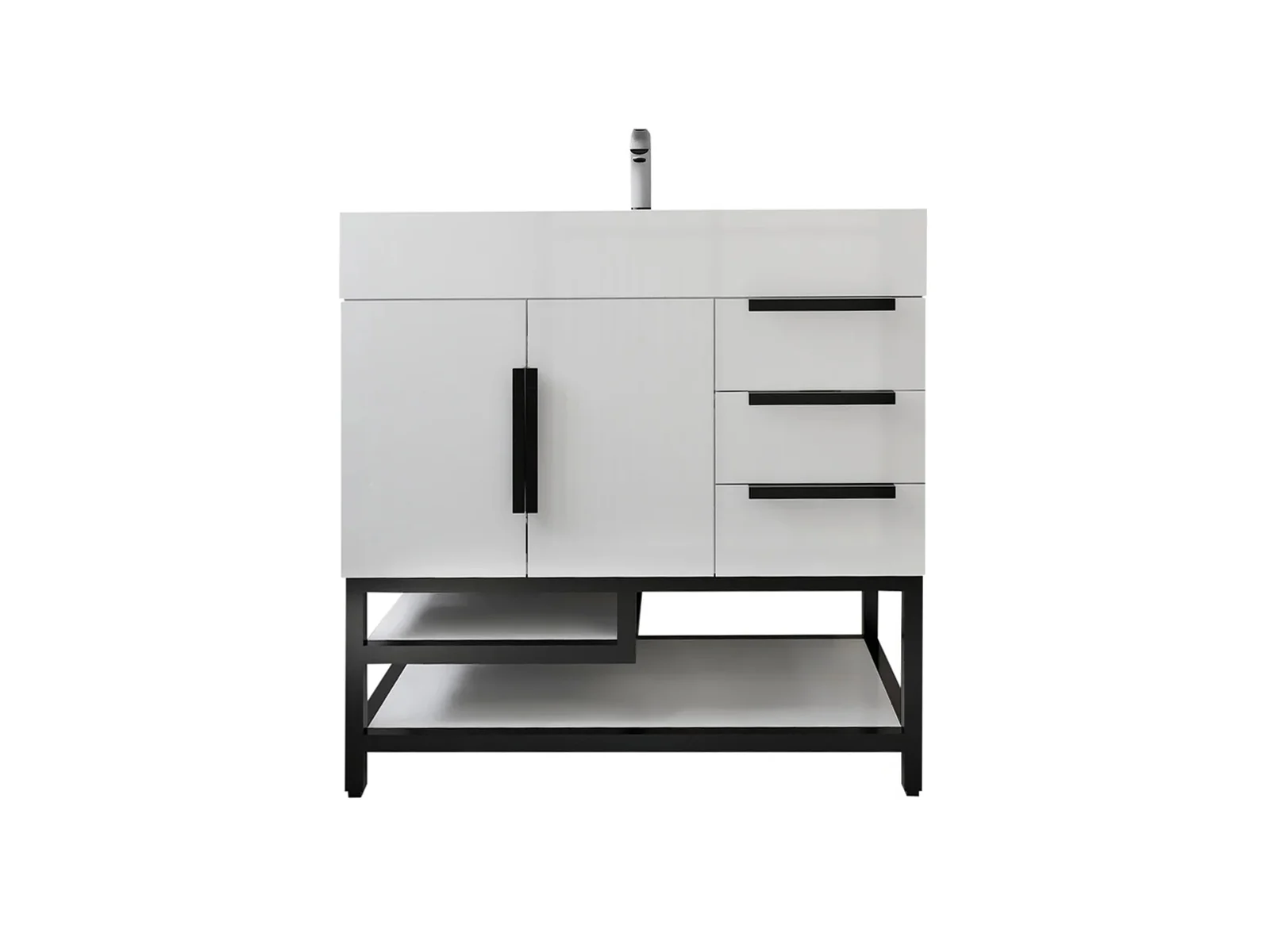 Breton Modern Vanity (24"-84") 179 Breton Modern Vanity (24"-84")