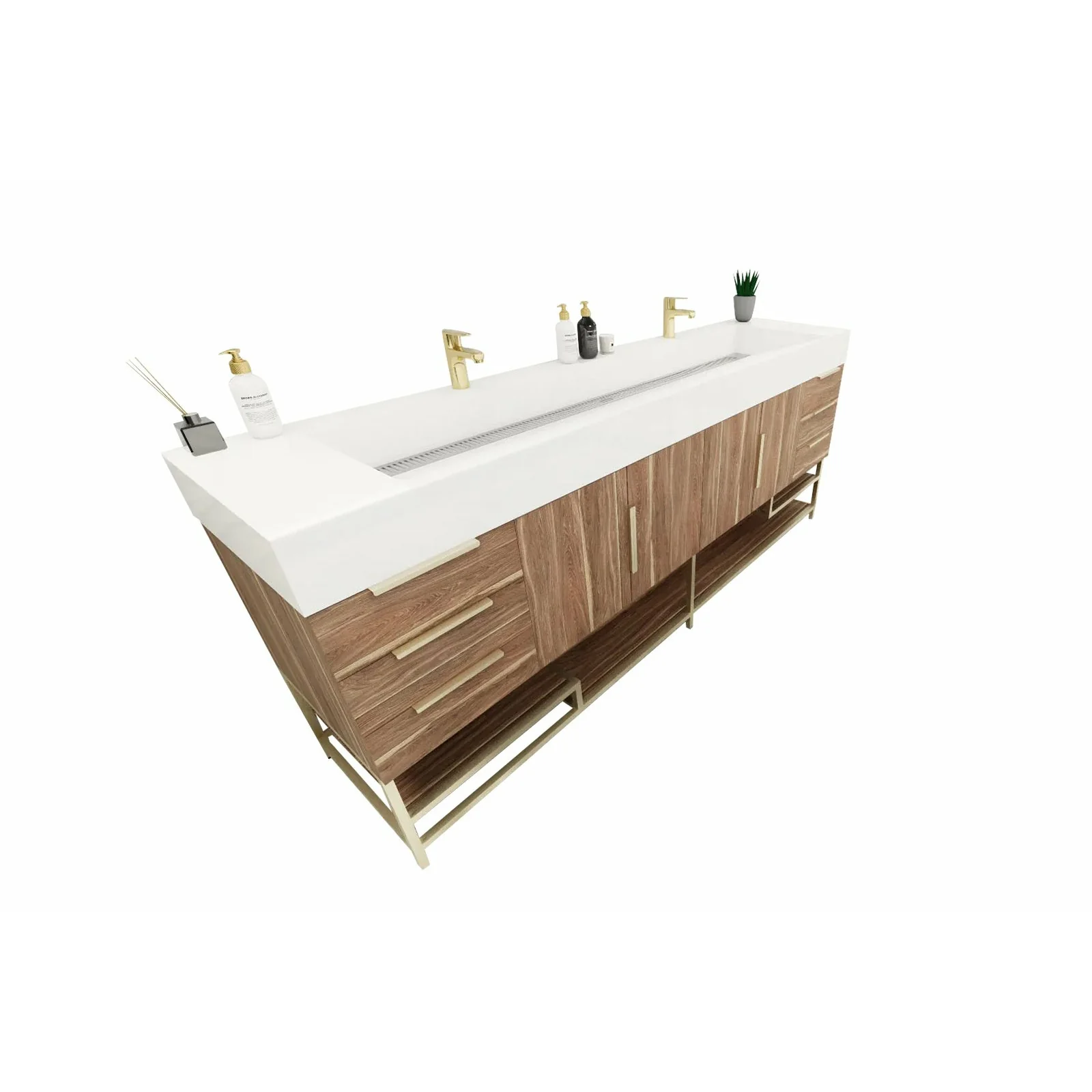 Breton Modern Vanity (24"-84") 18 Breton Modern Vanity (24"-84")