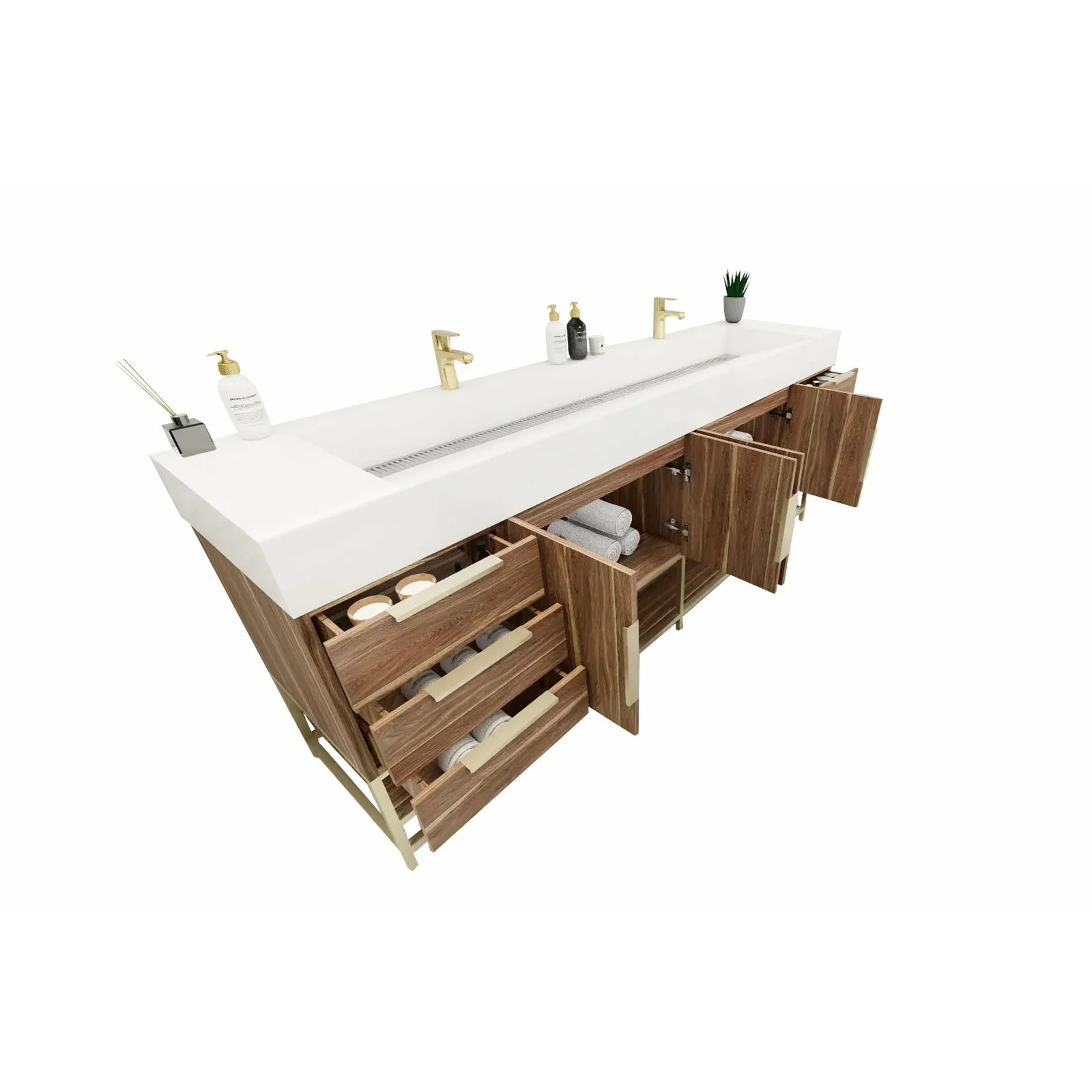 Breton Modern Vanity (24"-84") 19 Breton Modern Vanity (24"-84")