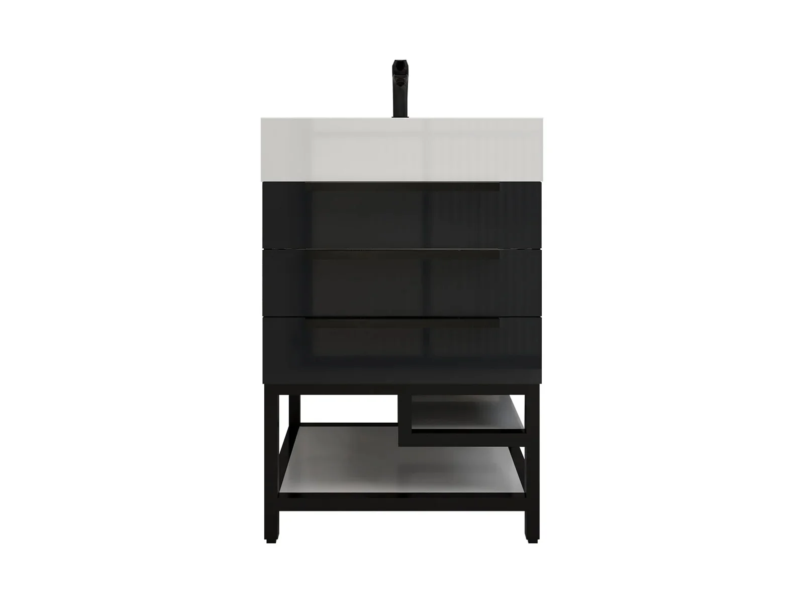 Breton Modern Vanity (24"-84") 192 Breton Modern Vanity (24"-84")