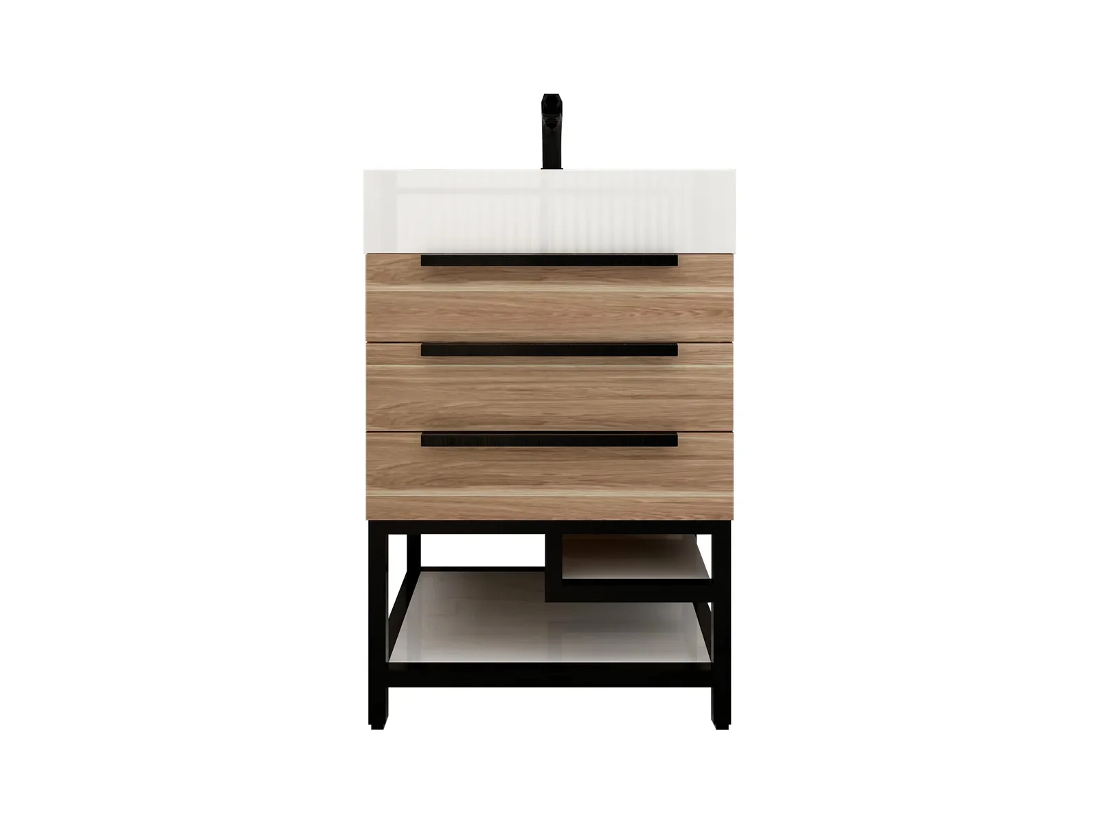 Breton Modern Vanity (24"-84") 195 Breton Modern Vanity (24"-84")
