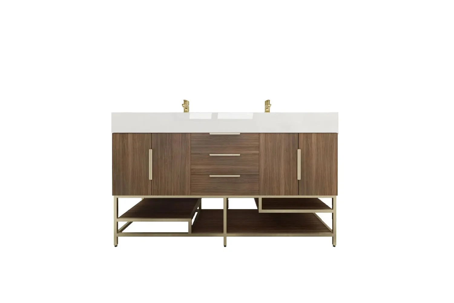 Breton Modern Vanity (24"-84")