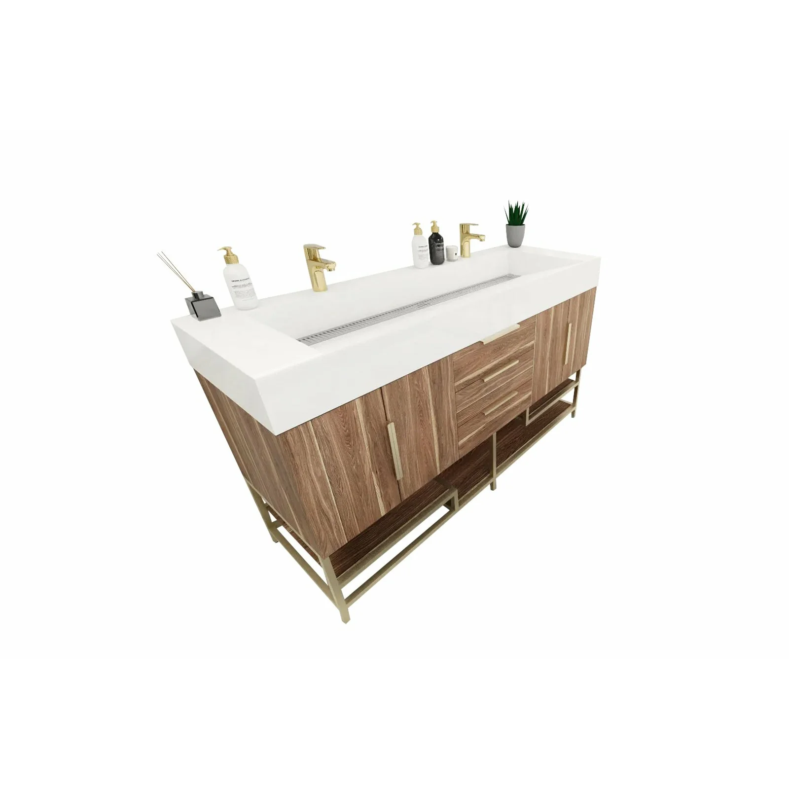 Breton Modern Vanity (24"-84") 26 Breton Modern Vanity (24"-84")