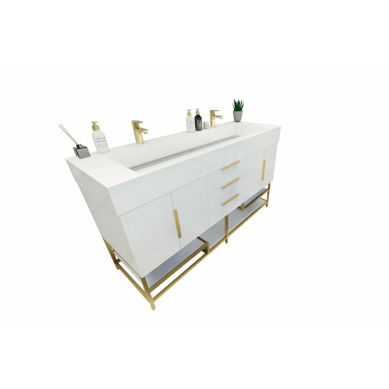 Breton Modern Vanity (24"-84") 30 Breton Modern Vanity (24"-84")