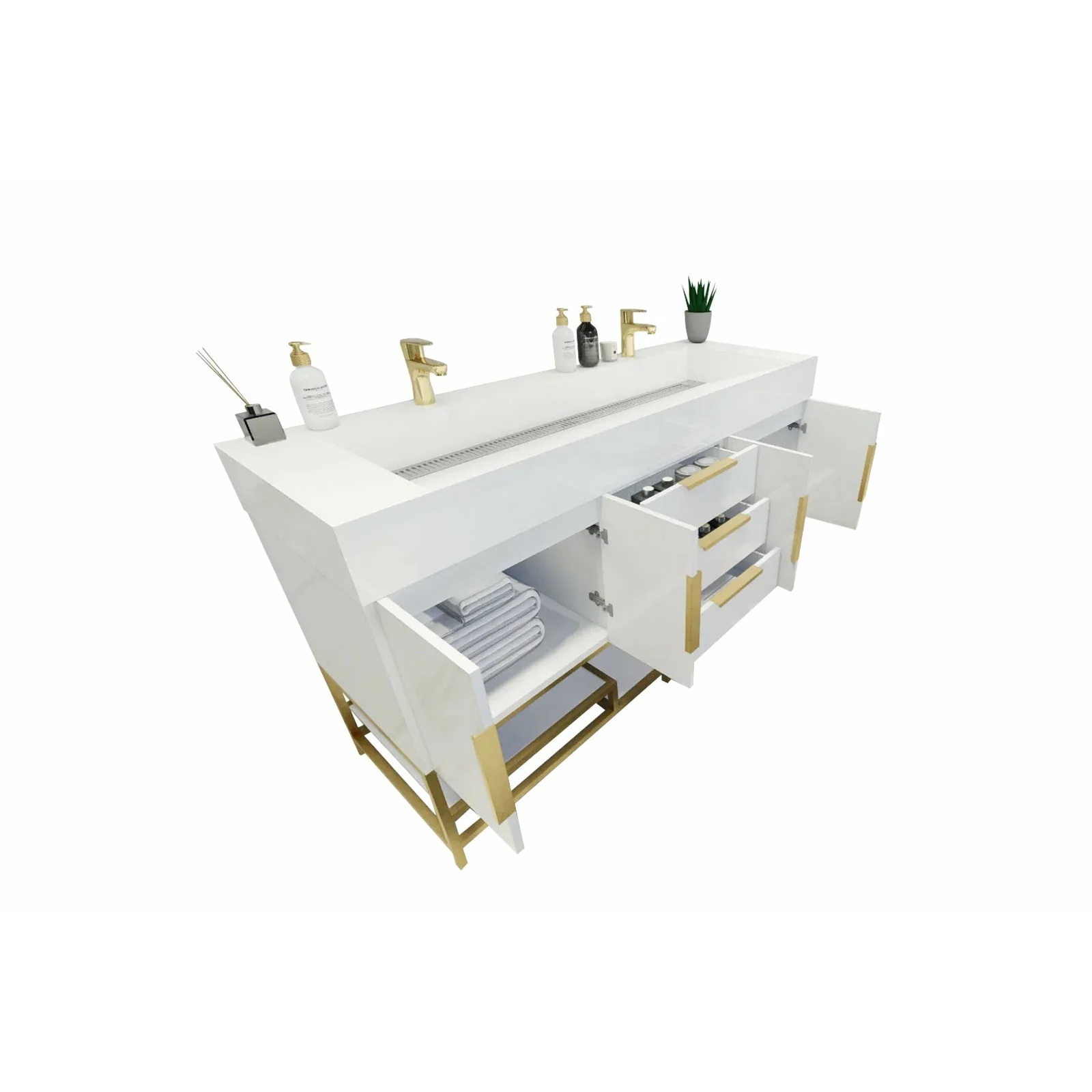 Breton Modern Vanity (24"-84") 31 Breton Modern Vanity (24"-84")
