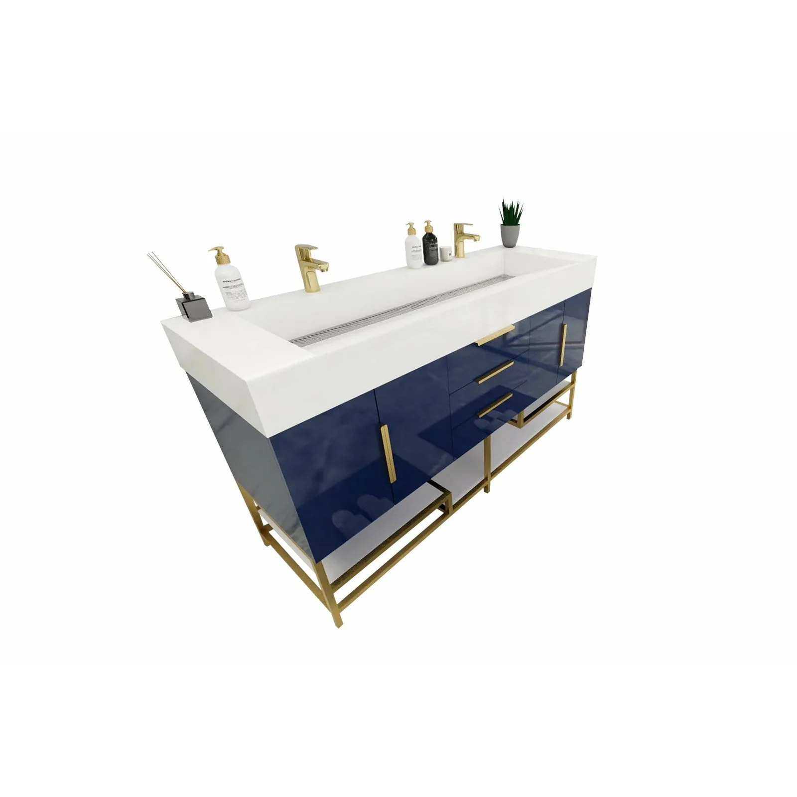 Breton Modern Vanity (24"-84") 38 Breton Modern Vanity (24"-84")