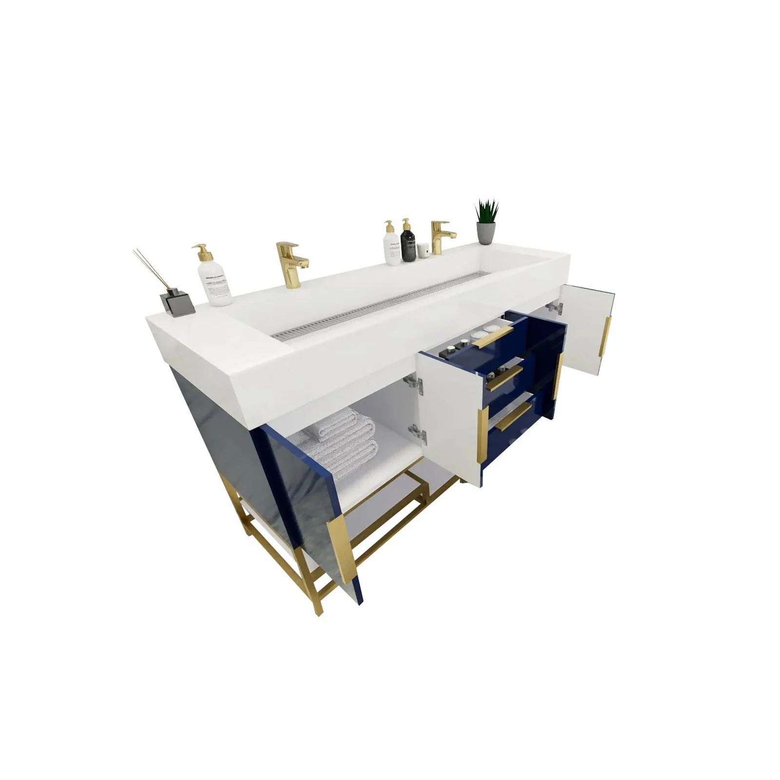 Breton Modern Vanity (24"-84") 39 Breton Modern Vanity (24"-84")