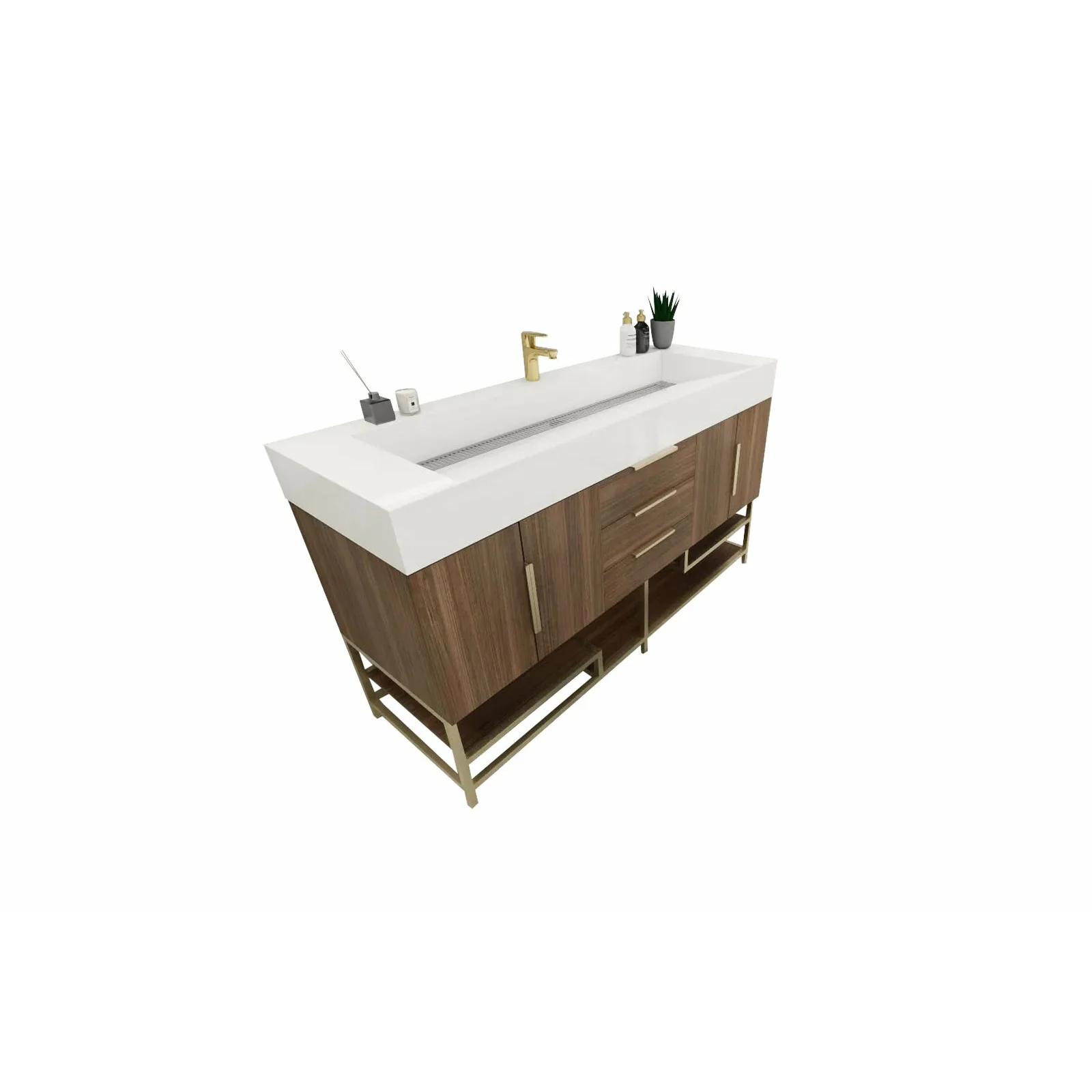 Breton Modern Vanity (24"-84") 42 Breton Modern Vanity (24"-84")