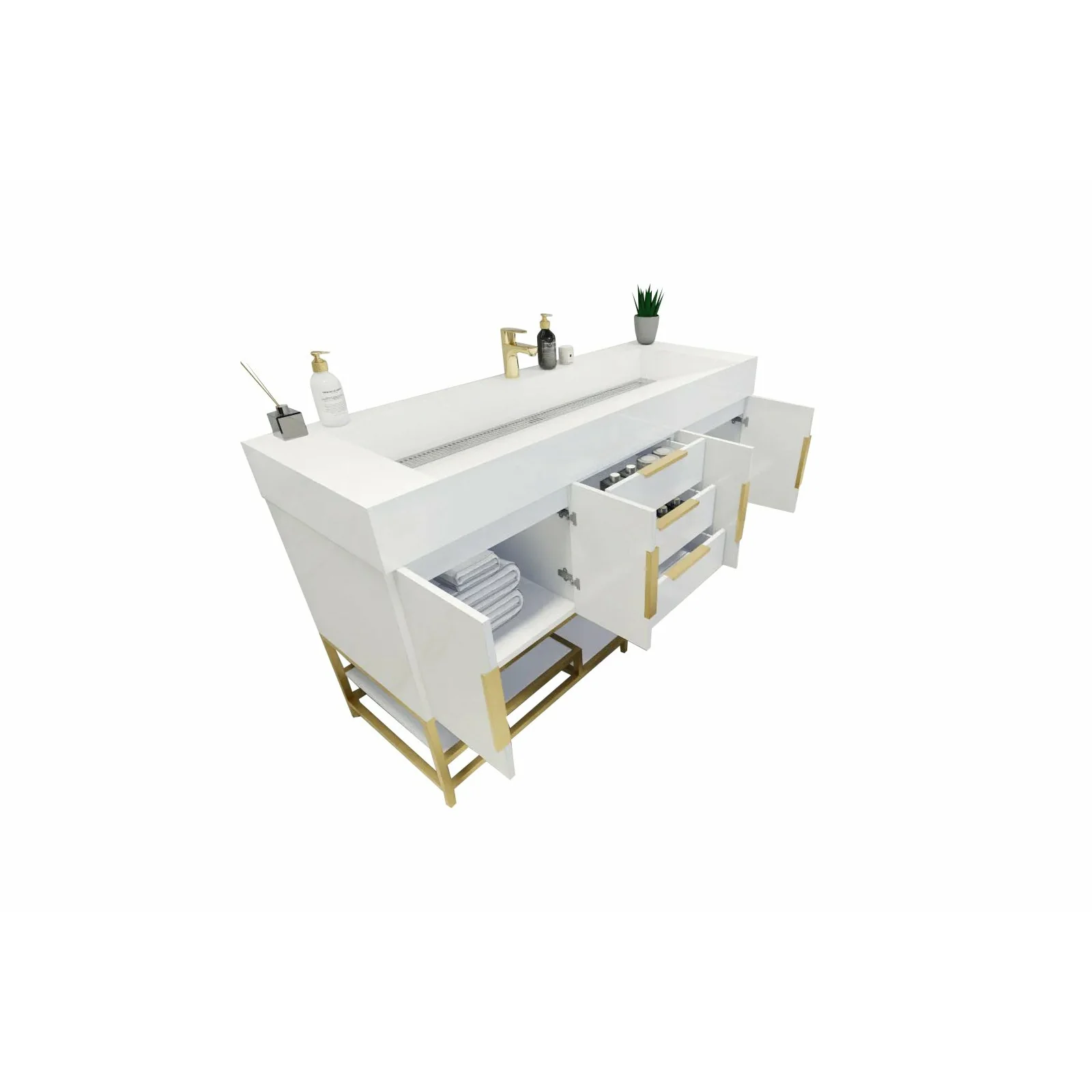Breton Modern Vanity (24"-84") 51 Breton Modern Vanity (24"-84")