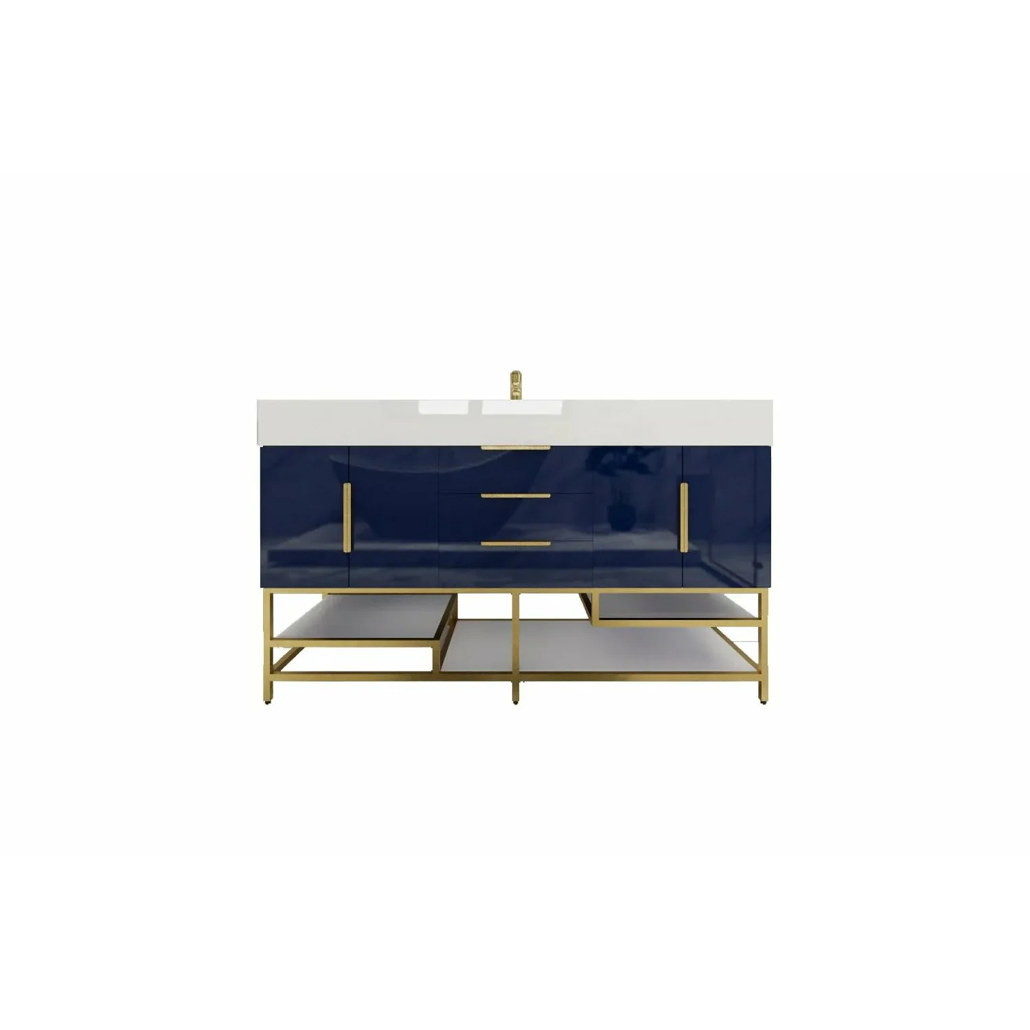 Breton Modern Vanity (24"-84") 57 Breton Modern Vanity (24"-84")