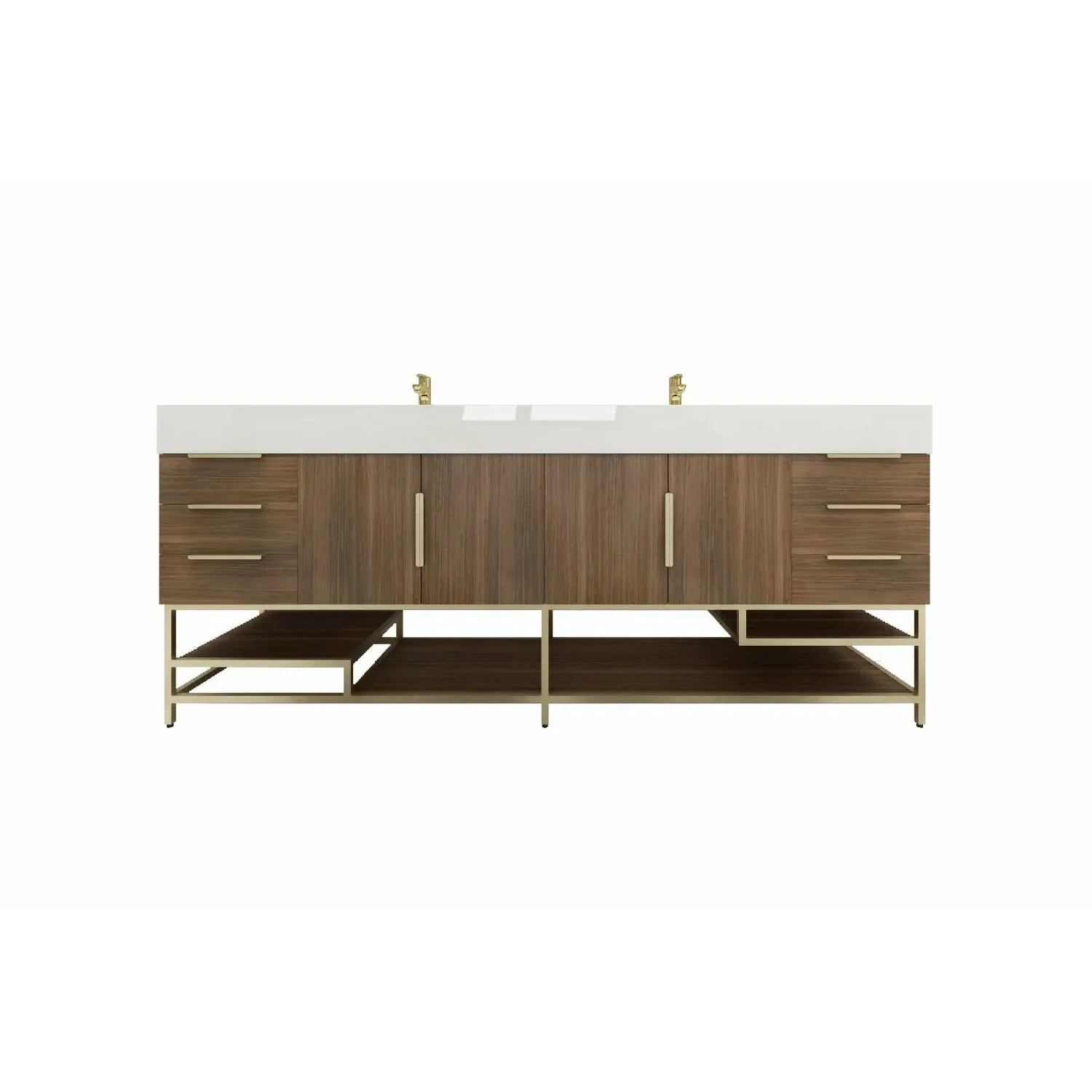 Breton Modern Vanity (24"-84") 6 Breton Modern Vanity (24"-84")