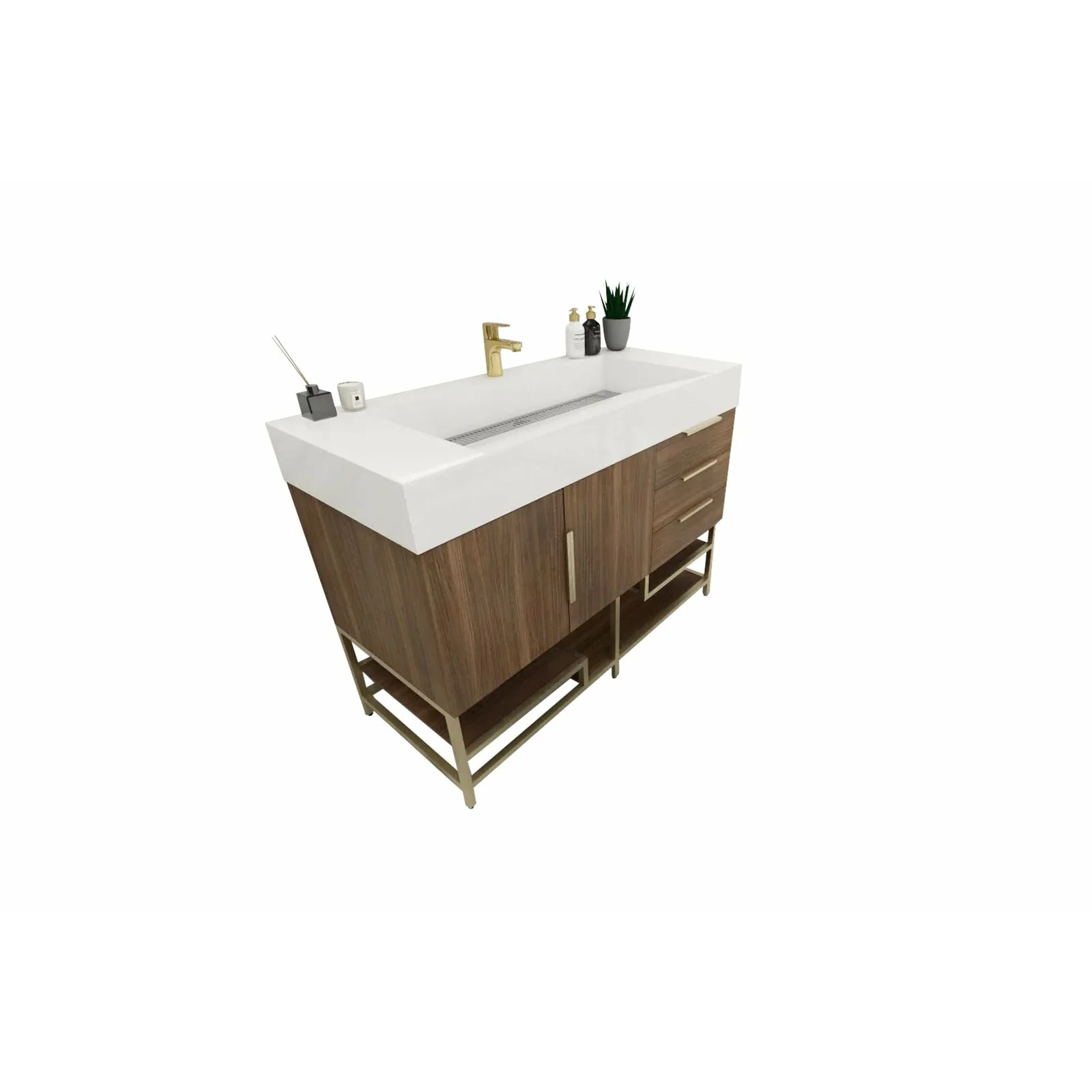 Breton Modern Vanity (24"-84") 62 Breton Modern Vanity (24"-84")