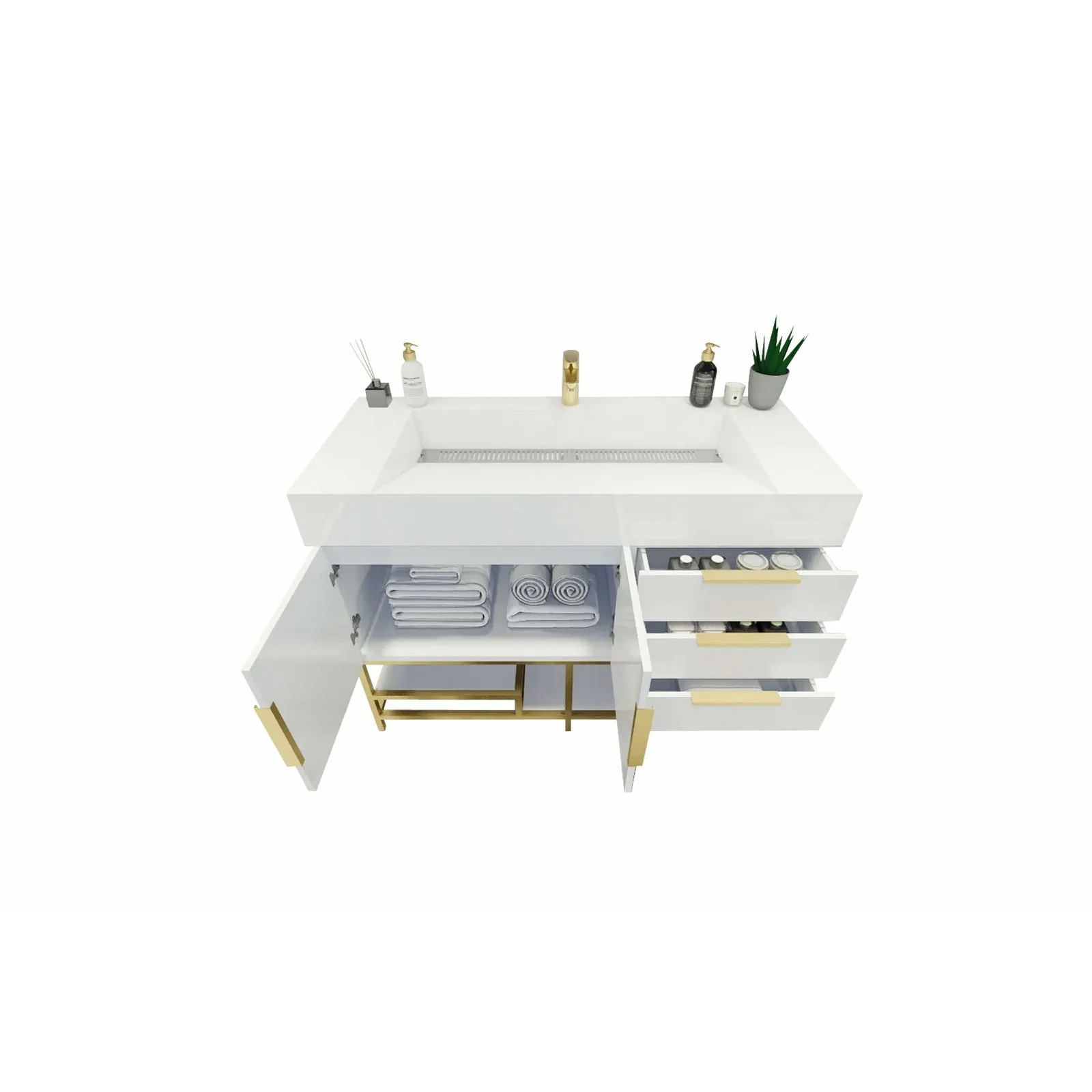 Breton Modern Vanity (24"-84") 69 Breton Modern Vanity (24"-84")