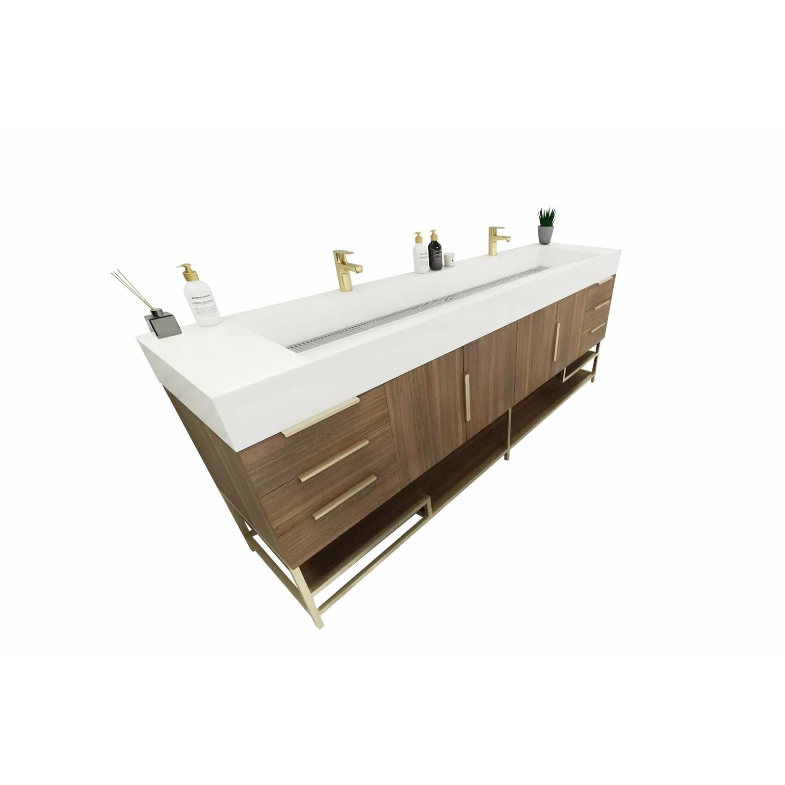 Breton Modern Vanity (24"-84") 7 Breton Modern Vanity (24"-84")