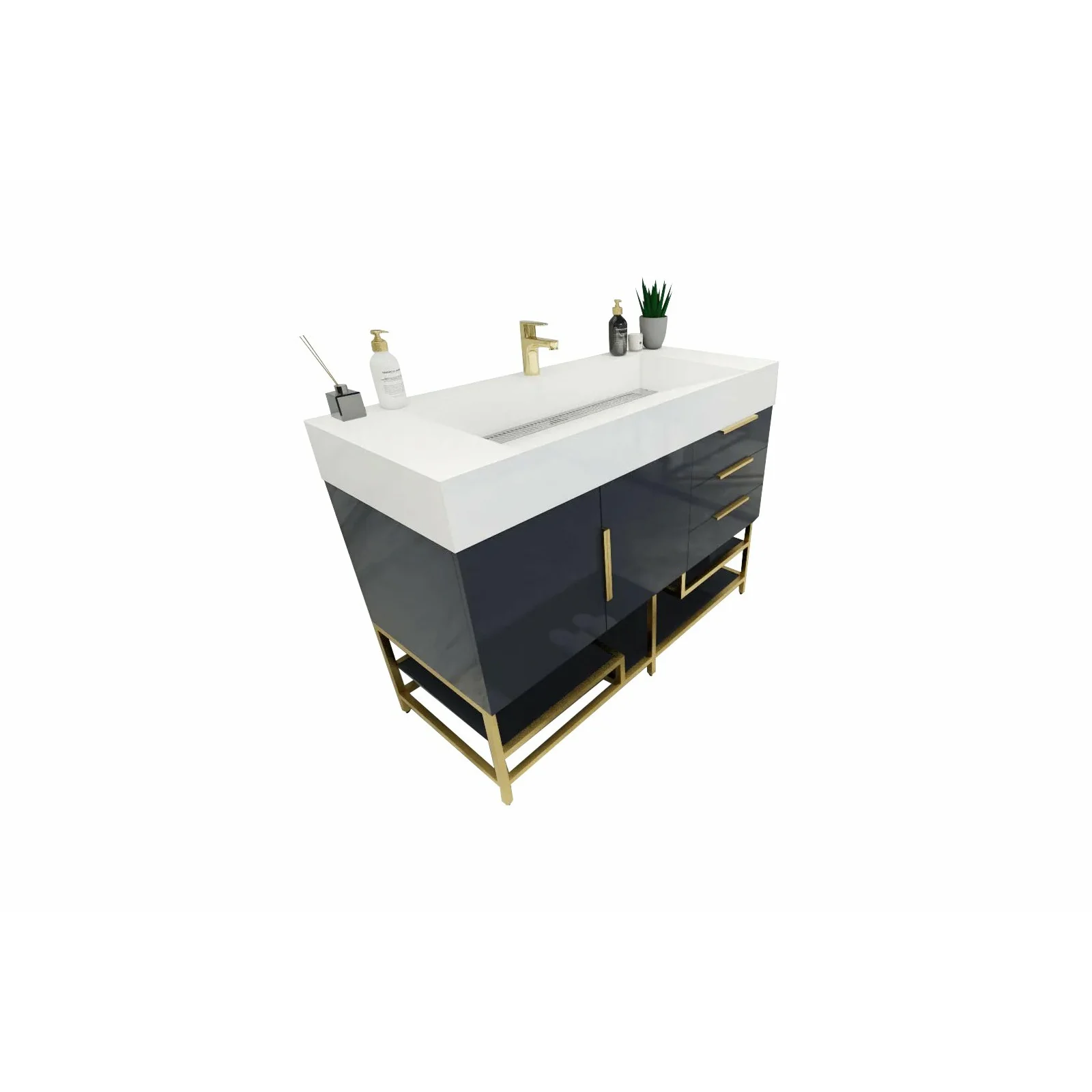 Breton Modern Vanity (24"-84") 71 Breton Modern Vanity (24"-84")