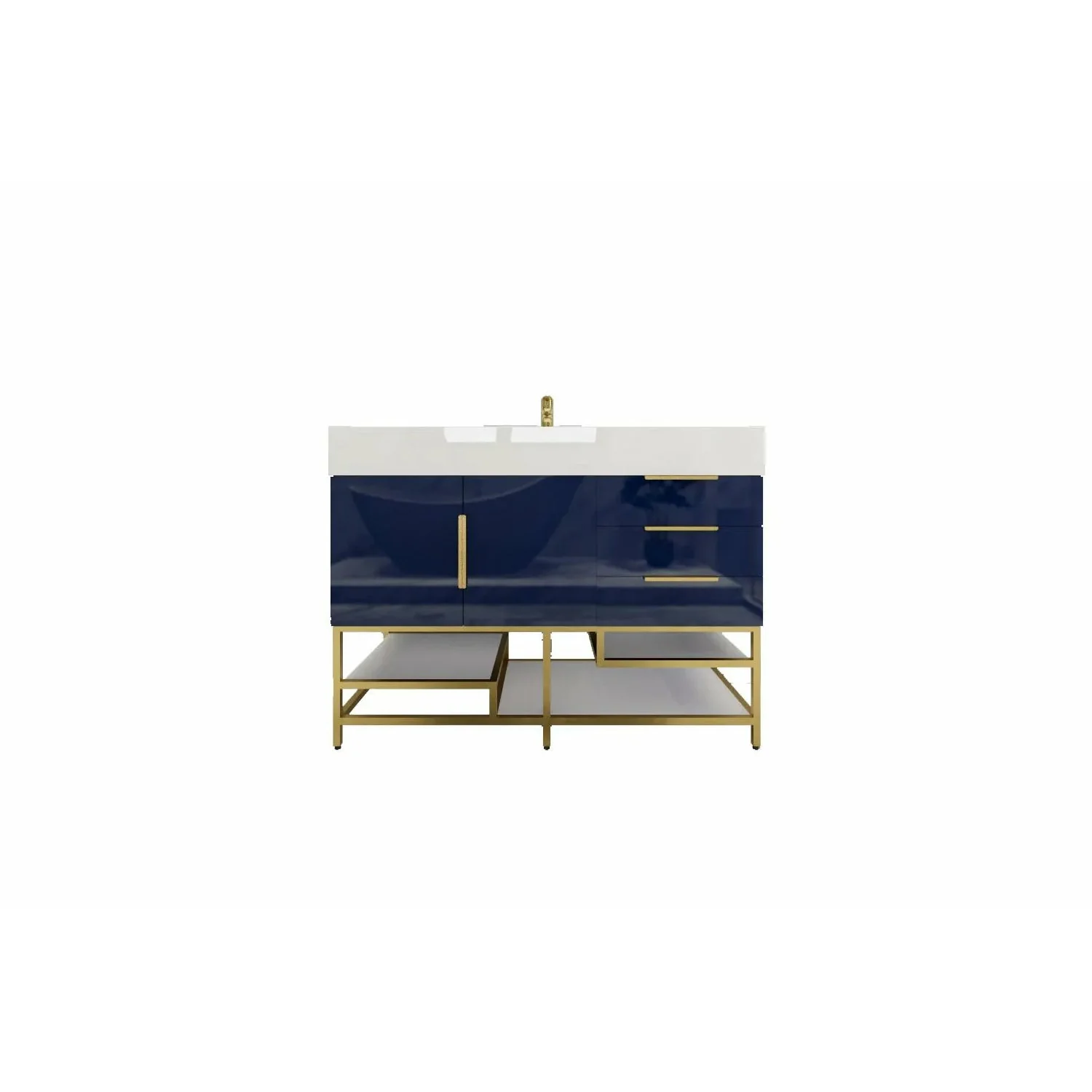 Breton Modern Vanity (24"-84") 73 Breton Modern Vanity (24"-84")