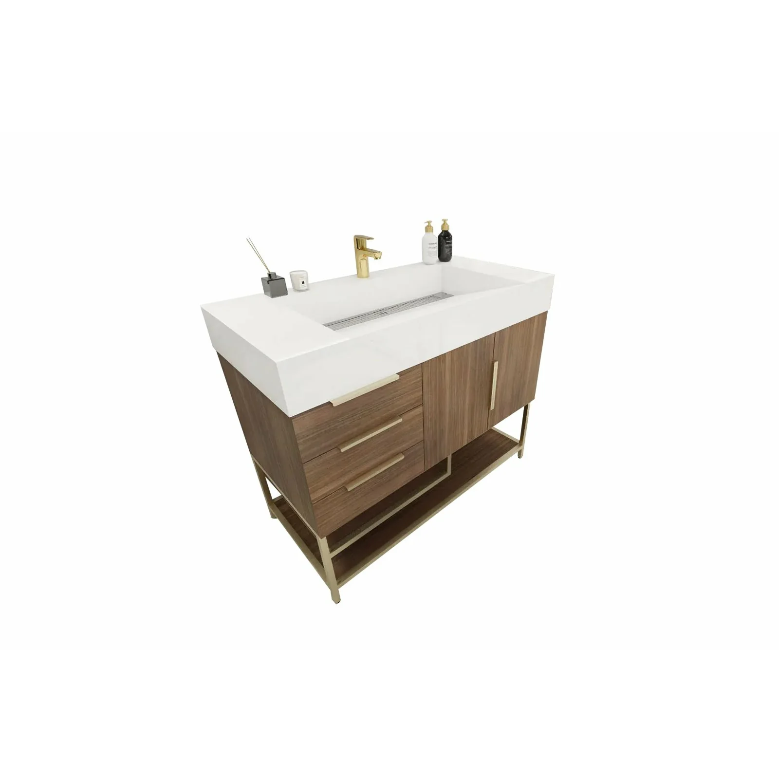 Breton Modern Vanity (24"-84") 77 Breton Modern Vanity (24"-84")