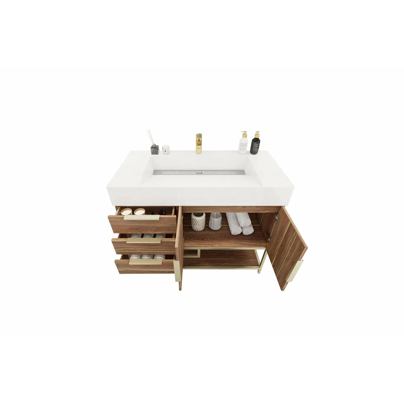 Breton Modern Vanity (24"-84") 81 Breton Modern Vanity (24"-84")