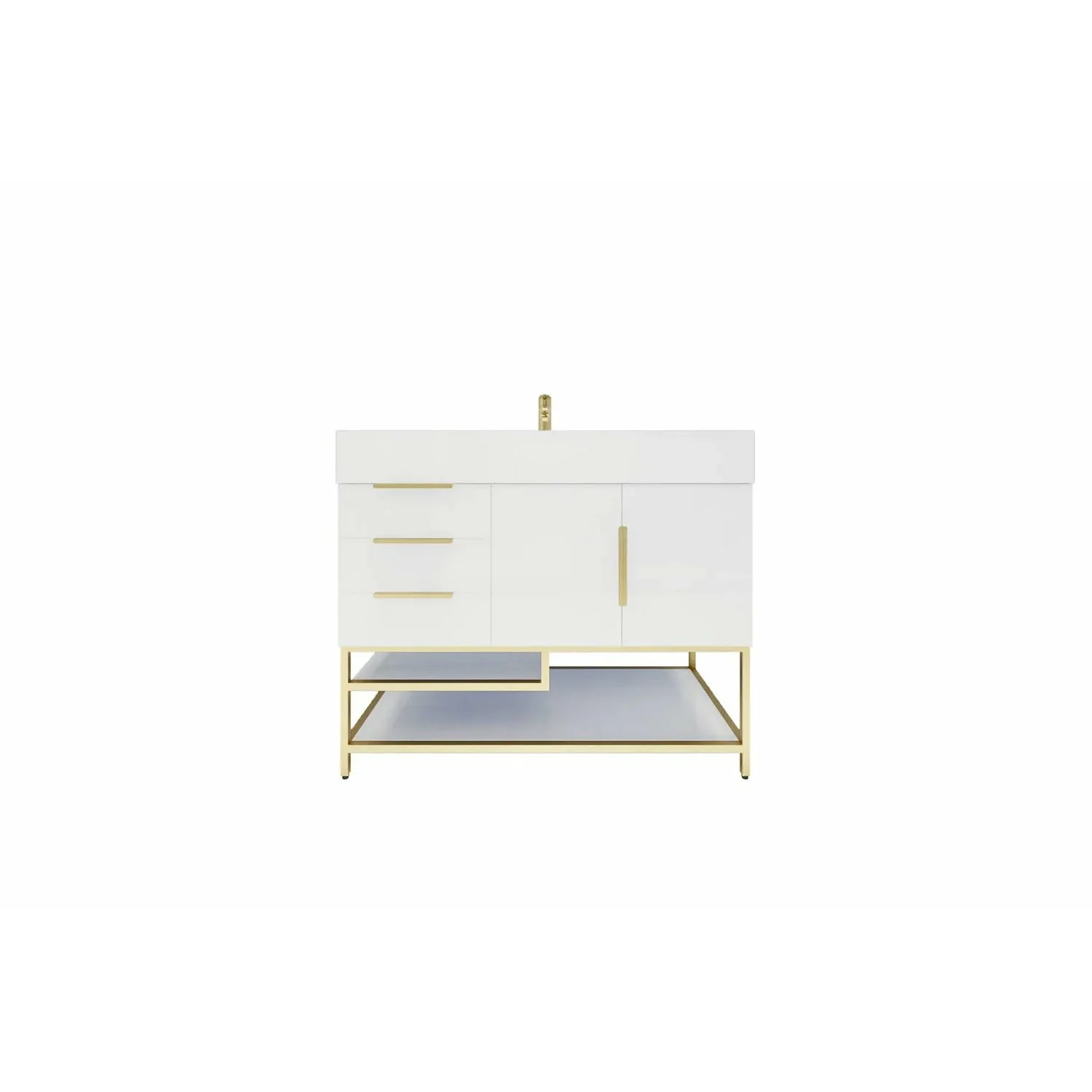 Breton Modern Vanity (24"-84") 82 Breton Modern Vanity (24"-84")