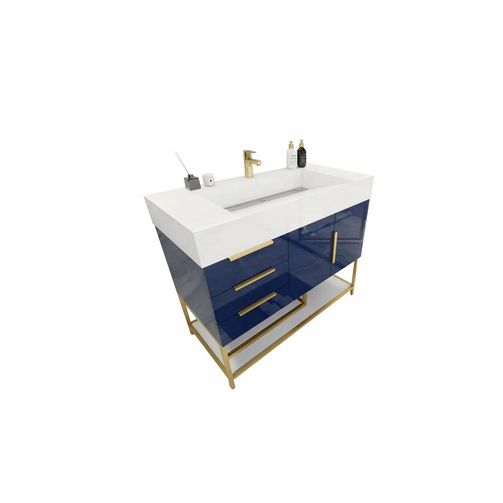 Breton Modern Vanity (24"-84") 89 Breton Modern Vanity (24"-84")