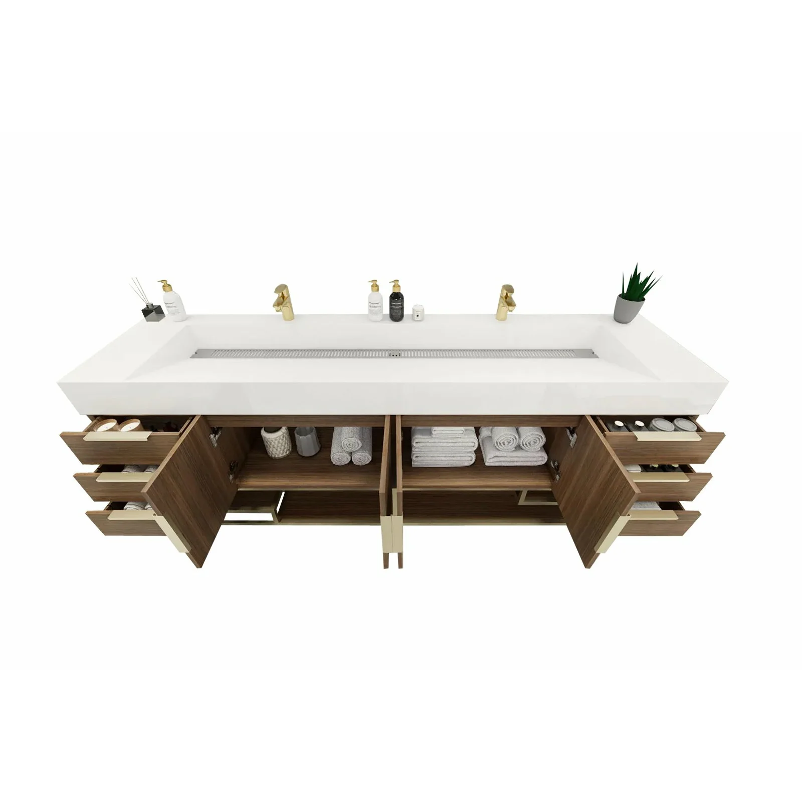 Breton Modern Vanity (24"-84") 9 Breton Modern Vanity (24"-84")