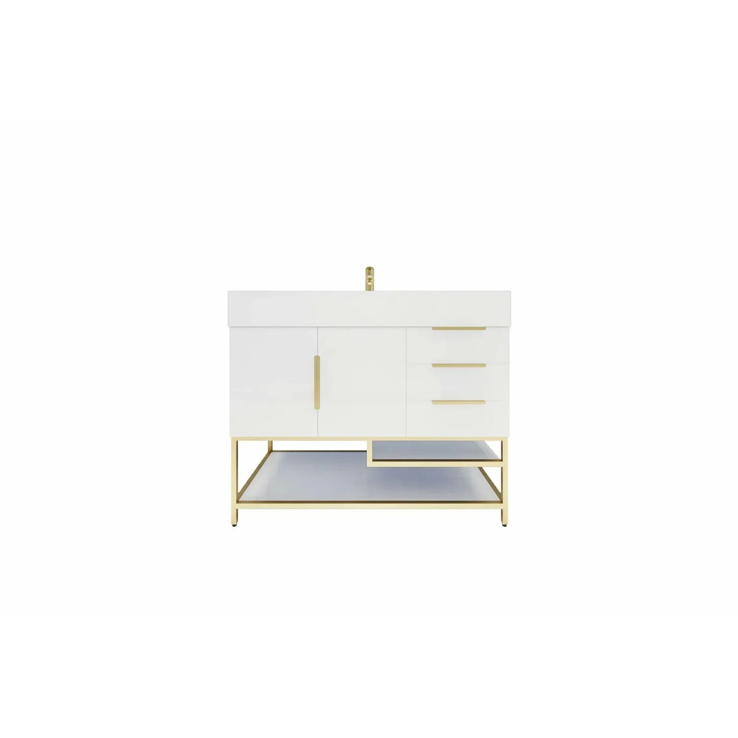 Breton Modern Vanity (24"-84") 97 Breton Modern Vanity (24"-84")