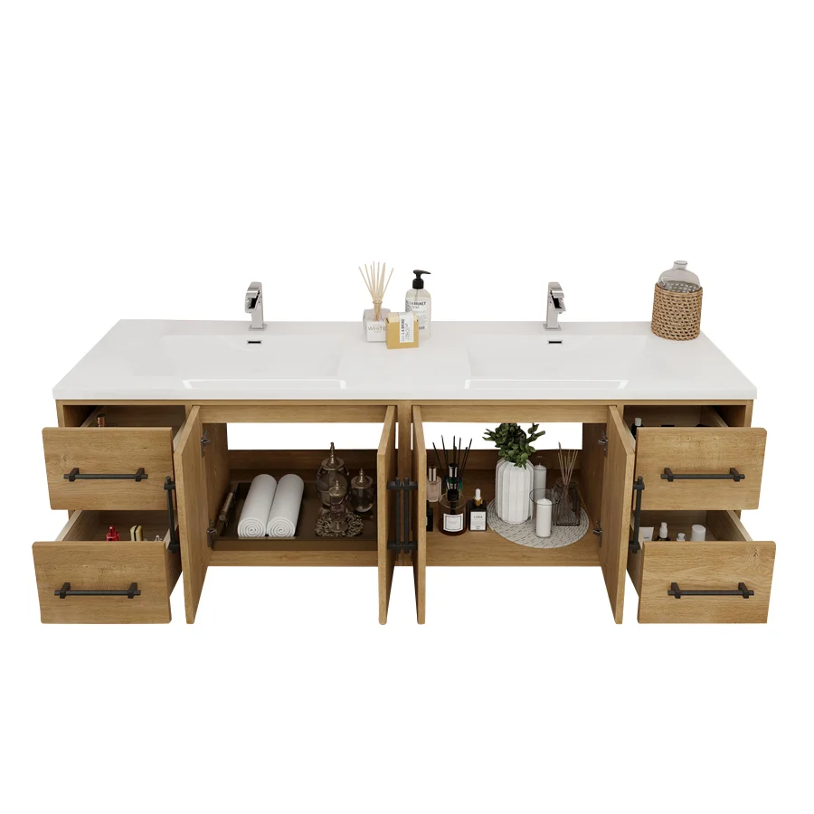 Belgian Floating Vanity (Latest Model) - 2nd Generation (24"-84") 106 Belgian Floating Vanity (Latest Model) - 2nd Generation (24"-84")