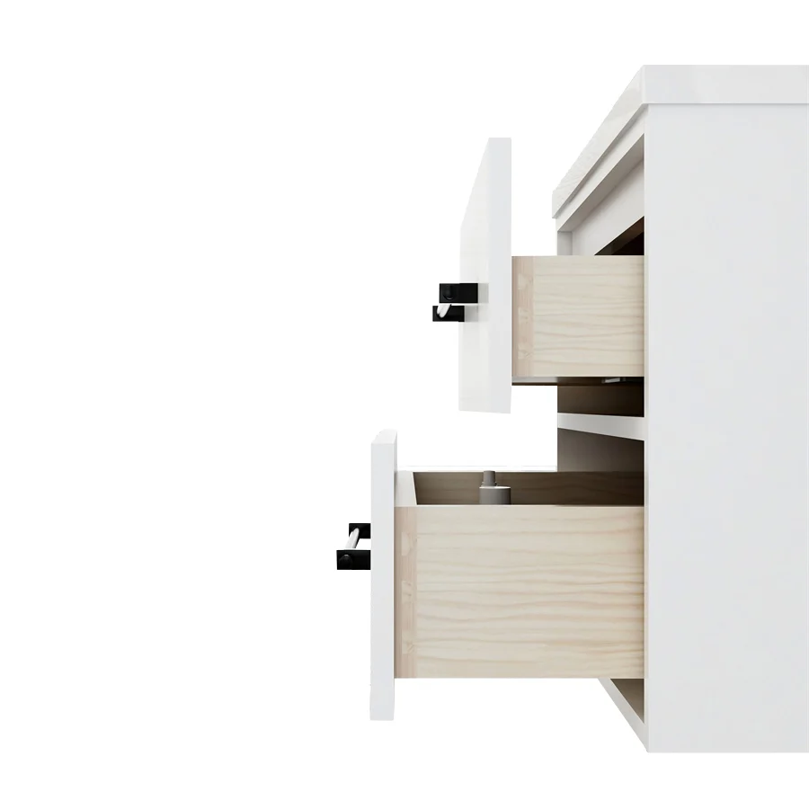 Belgian Floating Vanity (Latest Model) - 2nd Generation (24"-84") 114 Belgian Floating Vanity (Latest Model) - 2nd Generation (24"-84")