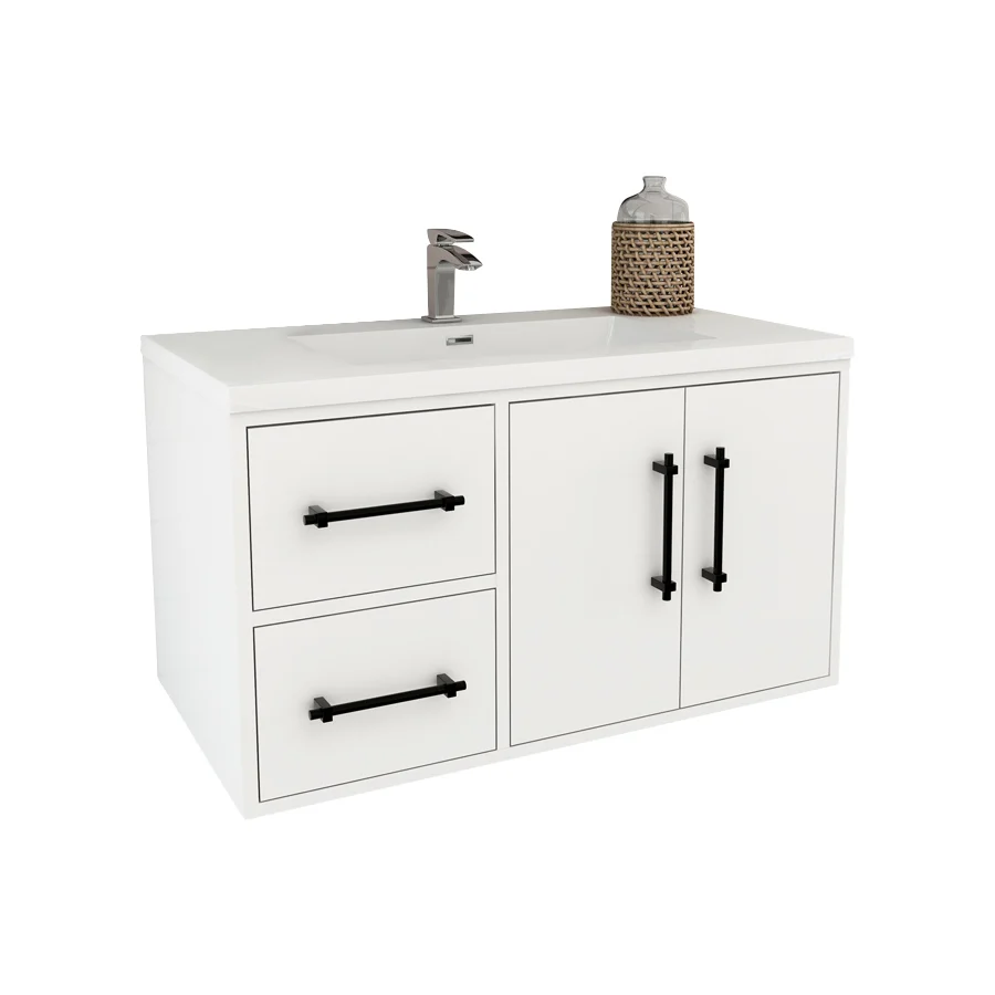 Belgian Floating Vanity (Latest Model) - 2nd Generation (24"-84") 121 Belgian Floating Vanity (Latest Model) - 2nd Generation (24"-84")