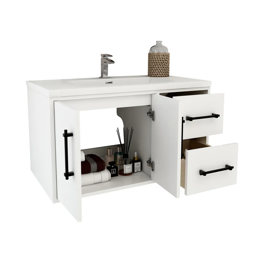 Belgian Floating Vanity (Latest Model) - 2nd Generation (24"-84") 127 Belgian Floating Vanity (Latest Model) - 2nd Generation (24"-84")