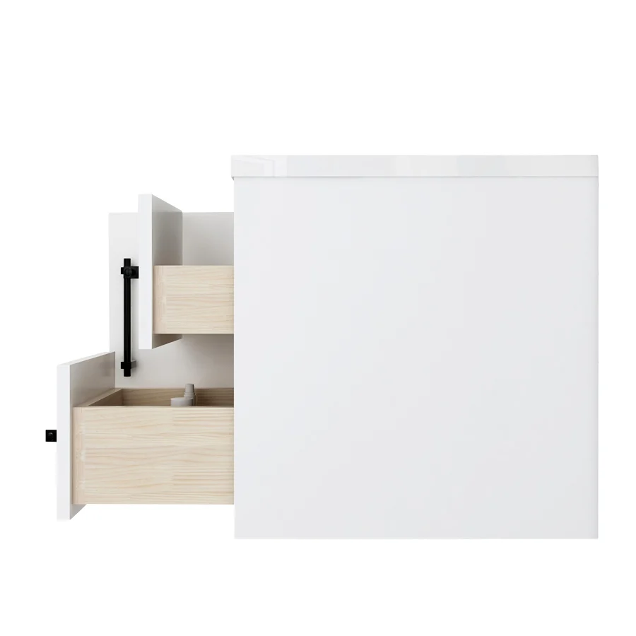 Belgian Floating Vanity (Latest Model) - 2nd Generation (24"-84") 128 Belgian Floating Vanity (Latest Model) - 2nd Generation (24"-84")