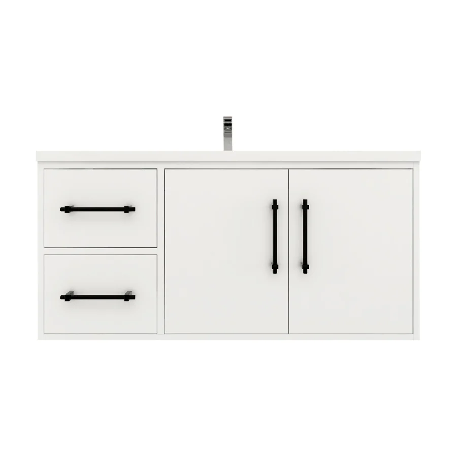 Belgian Floating Vanity (Latest Model) - 2nd Generation (24"-84") 130 Belgian Floating Vanity (Latest Model) - 2nd Generation (24"-84")