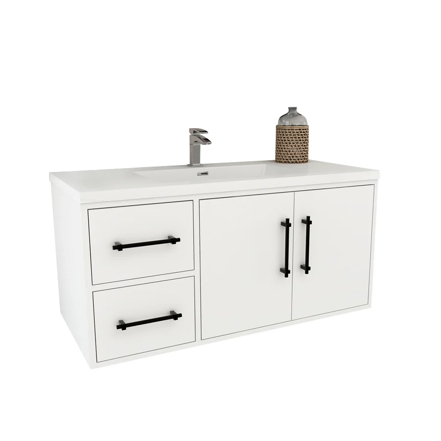 Belgian Floating Vanity (Latest Model) - 2nd Generation (24"-84") 131 Belgian Floating Vanity (Latest Model) - 2nd Generation (24"-84")