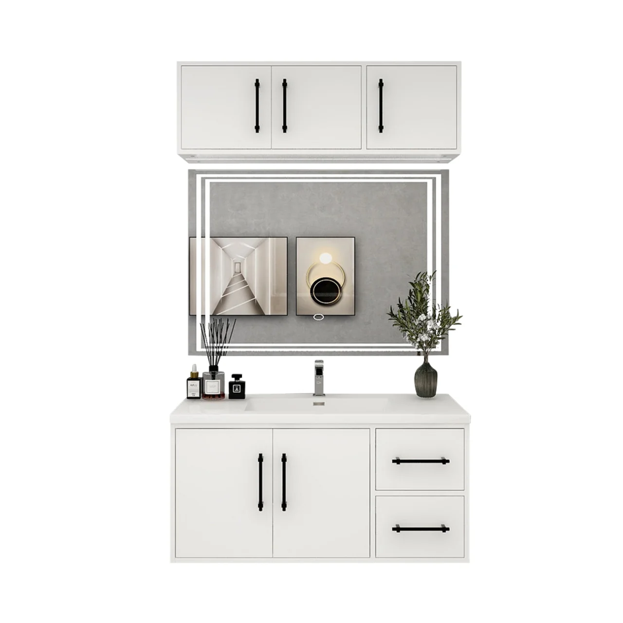 Belgian Floating Vanity (Latest Model) - 2nd Generation (24"-84") 139 Belgian Floating Vanity (Latest Model) - 2nd Generation (24"-84")
