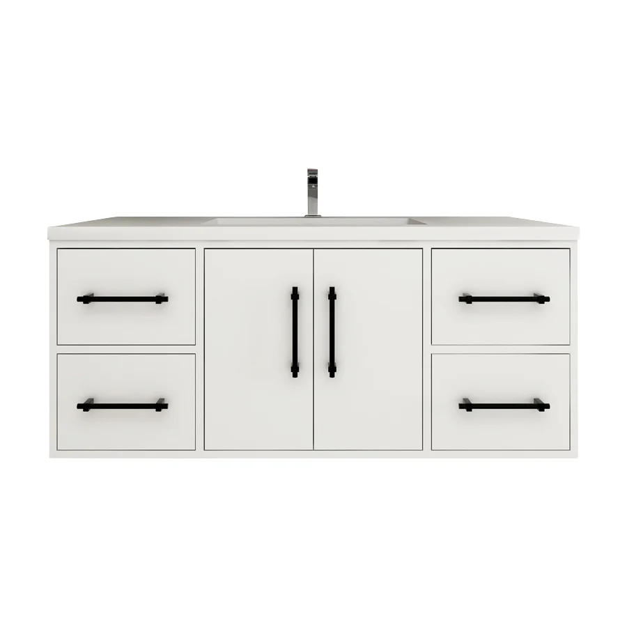 Belgian Floating Vanity (Latest Model) - 2nd Generation (24"-84") 140 Belgian Floating Vanity (Latest Model) - 2nd Generation (24"-84")