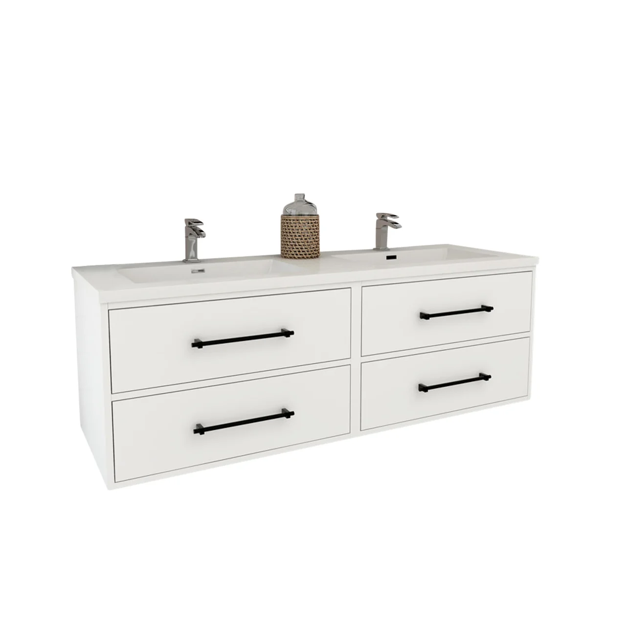 Belgian Floating Vanity (Latest Model) - 2nd Generation (24"-84") 146 Belgian Floating Vanity (Latest Model) - 2nd Generation (24"-84")