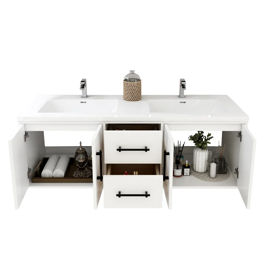 Belgian Floating Vanity (Latest Model) - 2nd Generation (24"-84") 150 Belgian Floating Vanity (Latest Model) - 2nd Generation (24"-84")