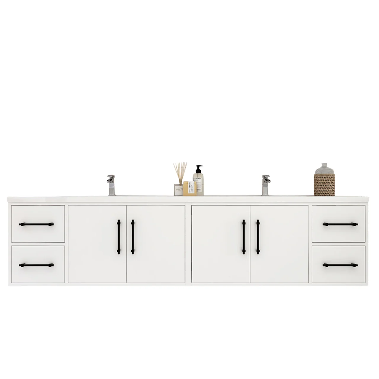 Belgian Floating Vanity (Latest Model) - 2nd Generation (24"-84") 157 Belgian Floating Vanity (Latest Model) - 2nd Generation (24"-84")