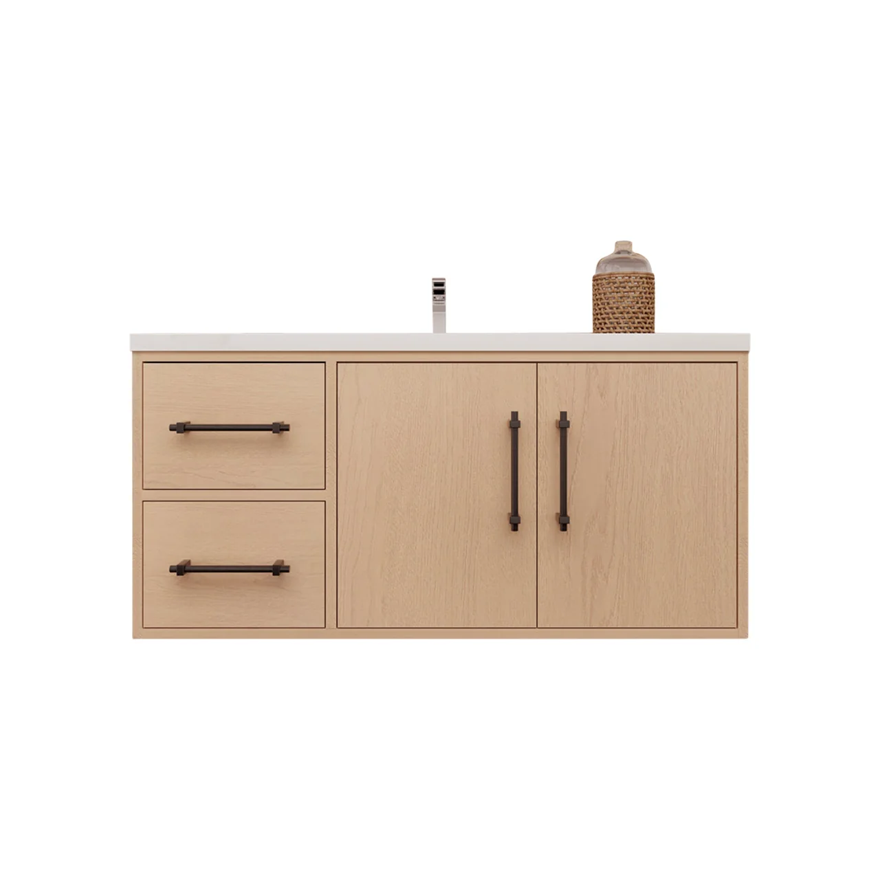 Belgian Floating Vanity (Latest Model) - 2nd Generation (24"-84") 168 Belgian Floating Vanity (Latest Model) - 2nd Generation (24"-84")