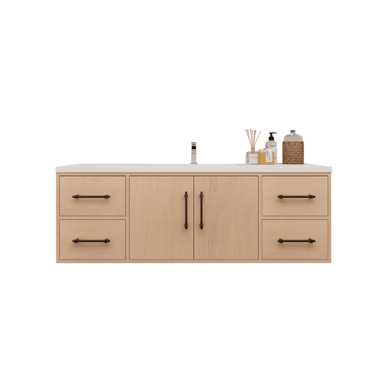 Belgian Floating Vanity (Latest Model) - 2nd Generation (24"-84") 175 Belgian Floating Vanity (Latest Model) - 2nd Generation (24"-84")