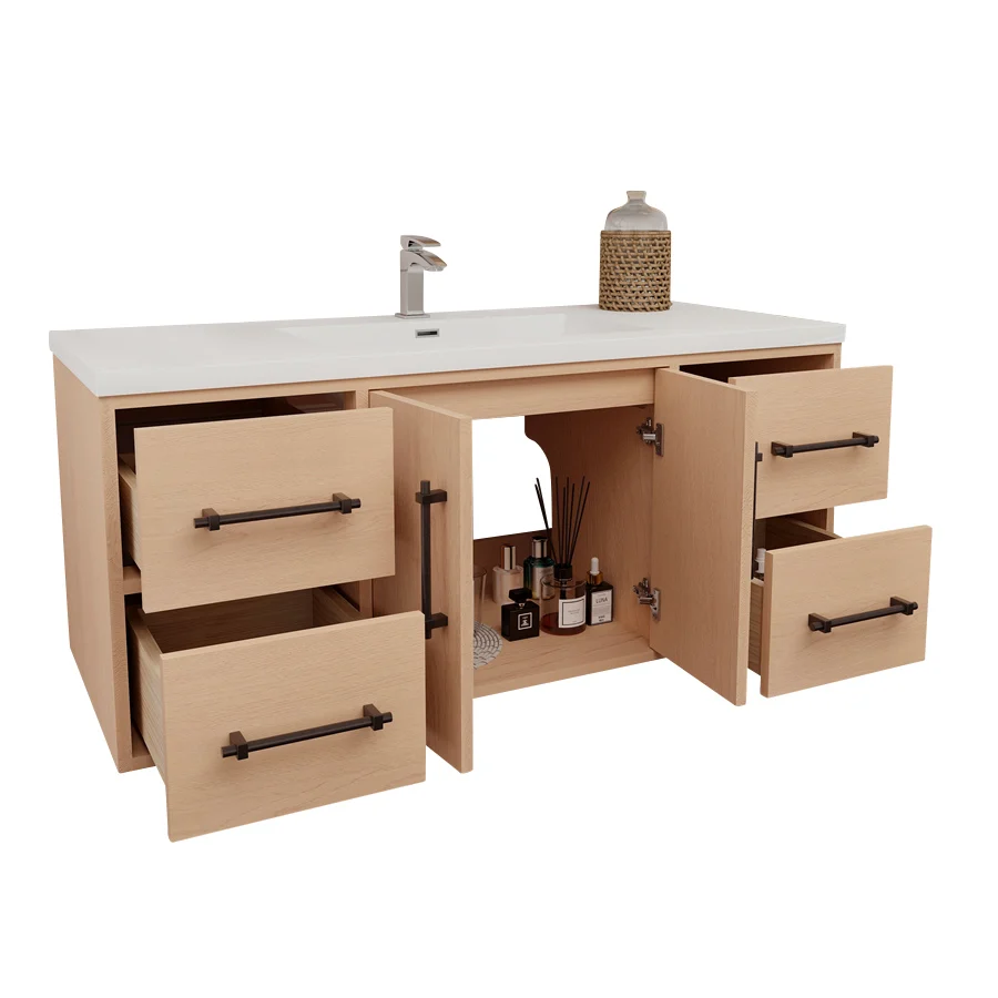 Belgian Floating Vanity (Latest Model) - 2nd Generation (24"-84") 178 Belgian Floating Vanity (Latest Model) - 2nd Generation (24"-84")