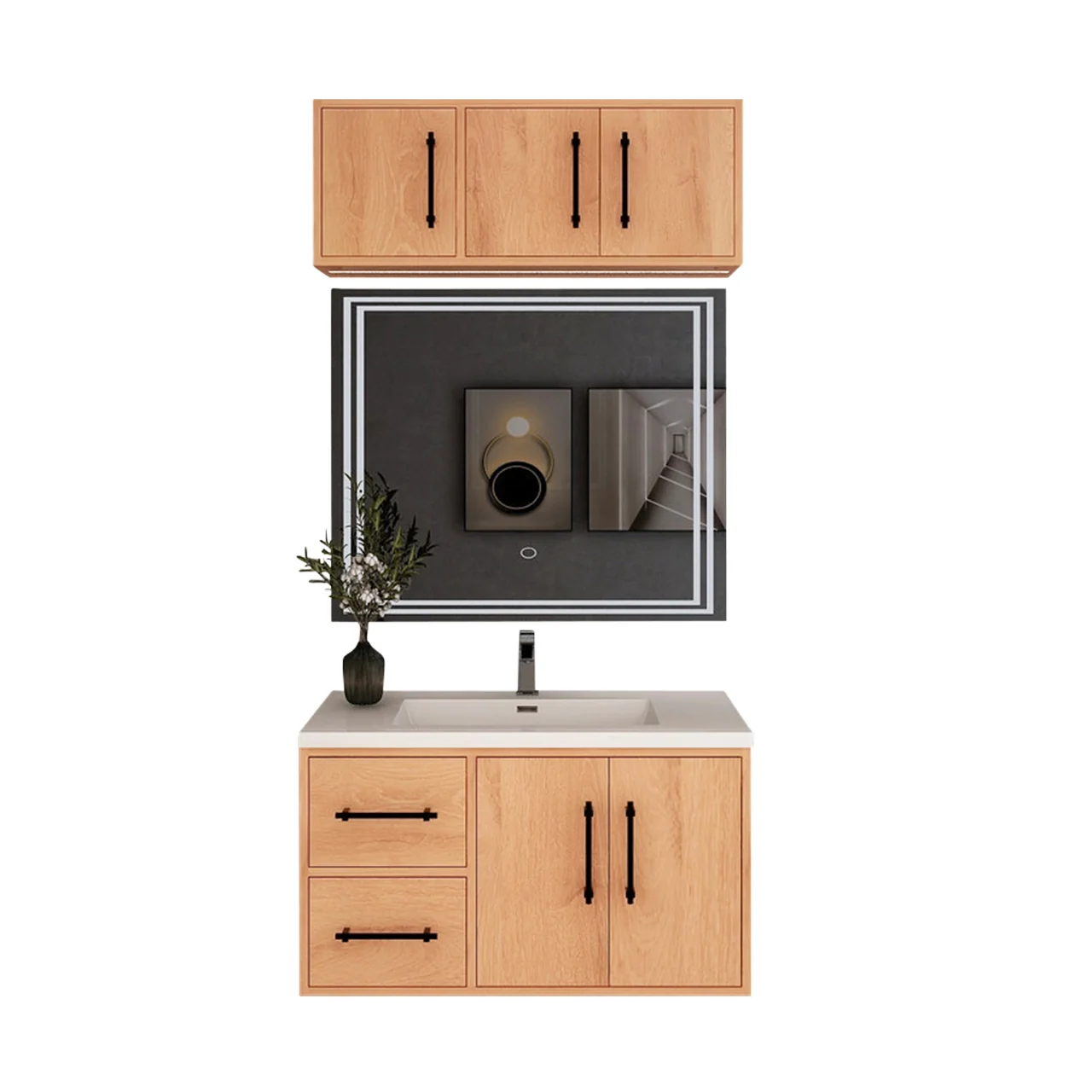 Belgian Floating Vanity (Latest Model) - 2nd Generation (24"-84") 18 Belgian Floating Vanity (Latest Model) - 2nd Generation (24"-84")