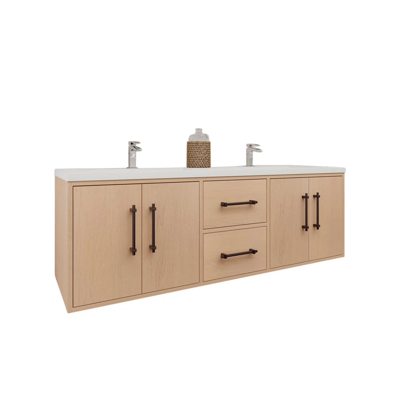Belgian Floating Vanity (Latest Model) - 2nd Generation (24"-84") 185 Belgian Floating Vanity (Latest Model) - 2nd Generation (24"-84")