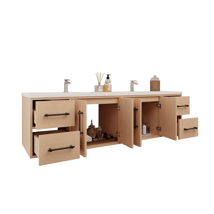 Belgian Floating Vanity (Latest Model) - 2nd Generation (24"-84") 190 Belgian Floating Vanity (Latest Model) - 2nd Generation (24"-84")